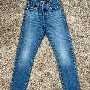 Levi's Dark Blue Denim Jeans